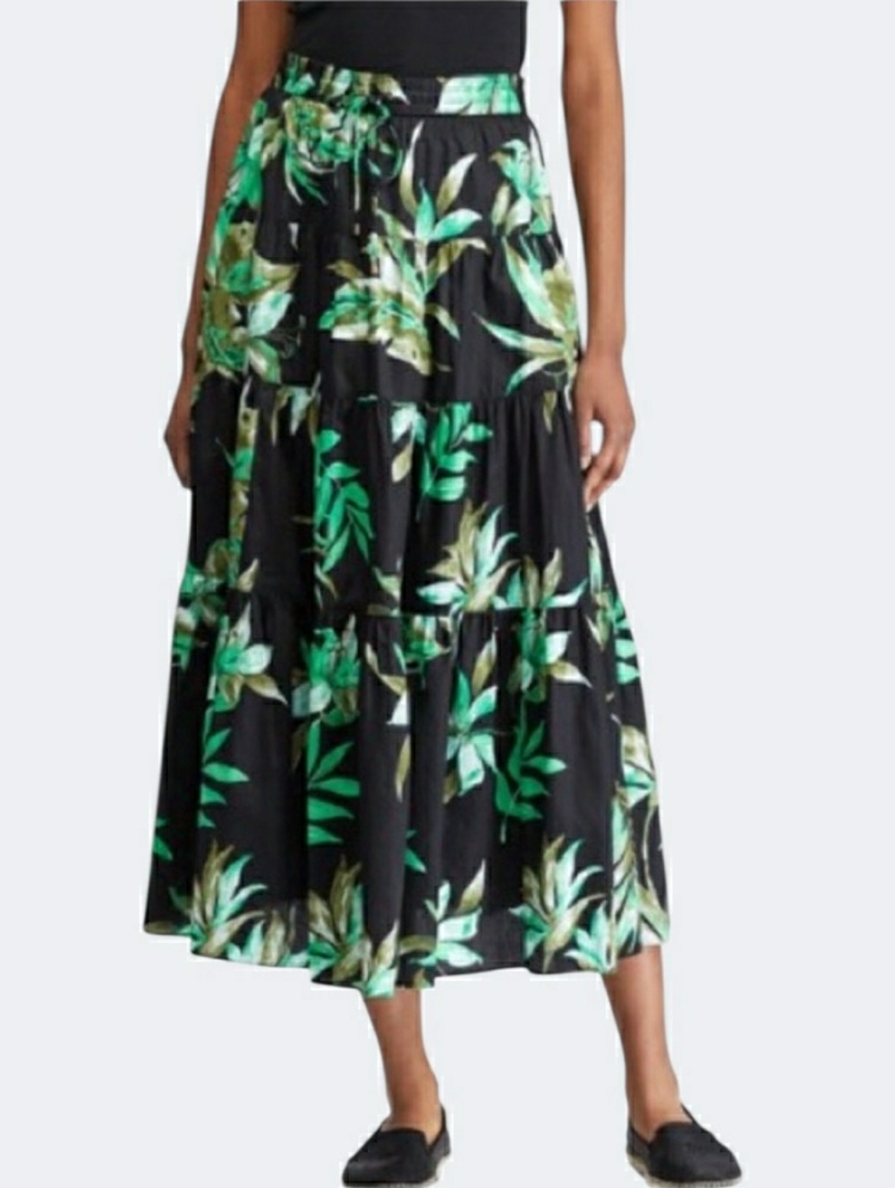 Ralph Lauren Tiered Skirt Size L NWOT